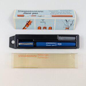 Vintage Martin Standardgraph Stano-Pen Technical Pen 0.3 In Original Box Germany
